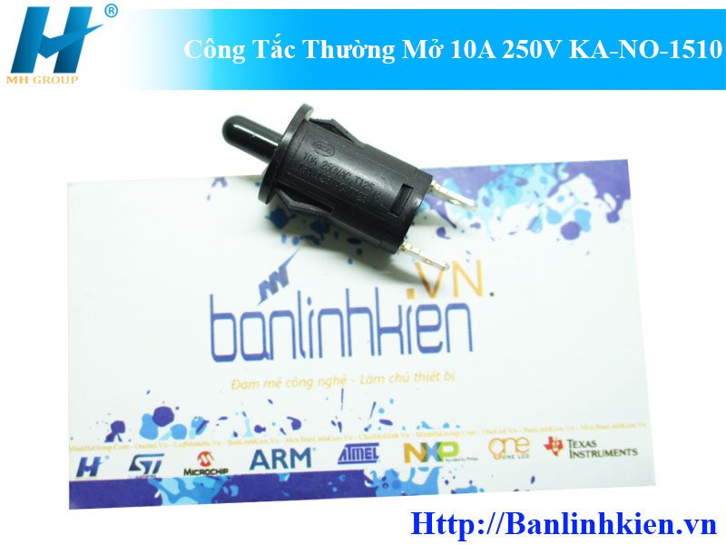 Công Tắc Thường Mở 10A 250V KA-NO-1510