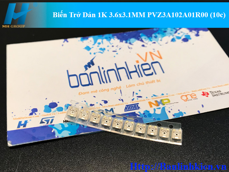 Biến Trở Dán 1K 3.6x3.1MM PVZ3A102A01R00 (10c)