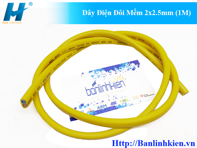 Dây Điện Đôi Mềm 2x2.5MM (1M)