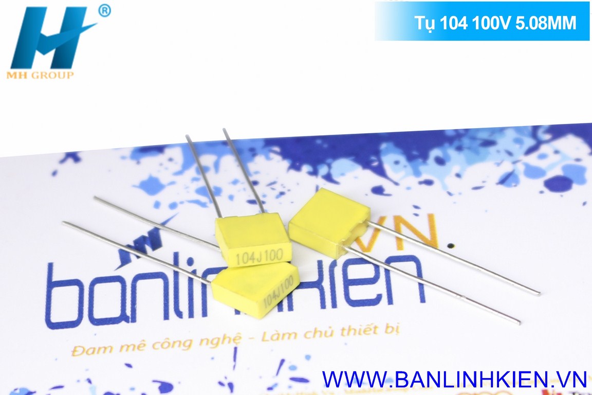 Tụ 104 100V 5.08MM