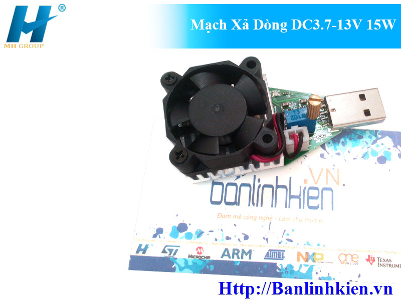 Mạch Xả Dòng DC3.7-13V 15W