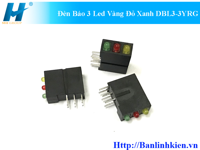 Đèn Báo 3 Led Vàng Đỏ Xanh DBL3-3YRG