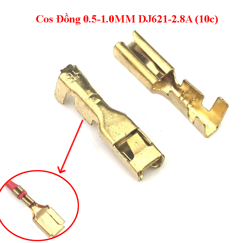 Cos Đồng 0.5-1.0MM DJ621-2.8A (10c)