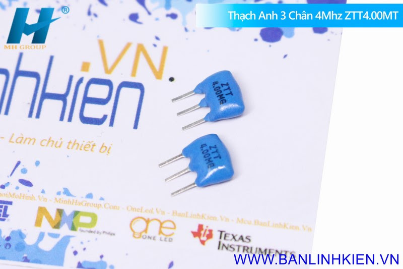 Thạch Anh 4Mhz 3 Chân ZTT4.00MT