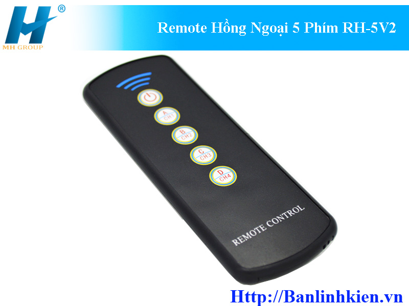 Remote Hồng Ngoại 5 Phím RH-5V2