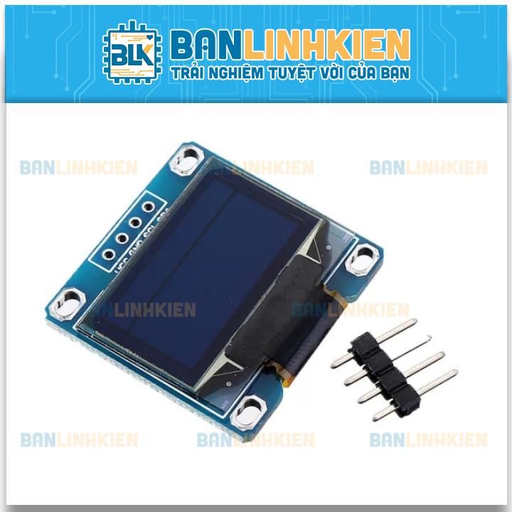 Màn Hình OLED 1.3 128x64 I2C Xanh OLED-13-I2C-B