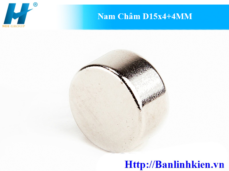 Nam Châm D15x4+4MM