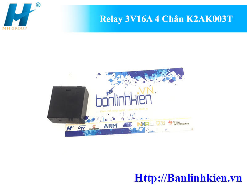 Relay 3V16A 4 Chân K2AK003T