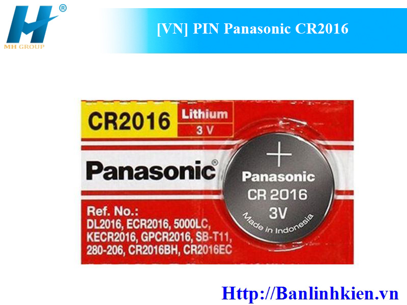 PIN Panasonic CR2016