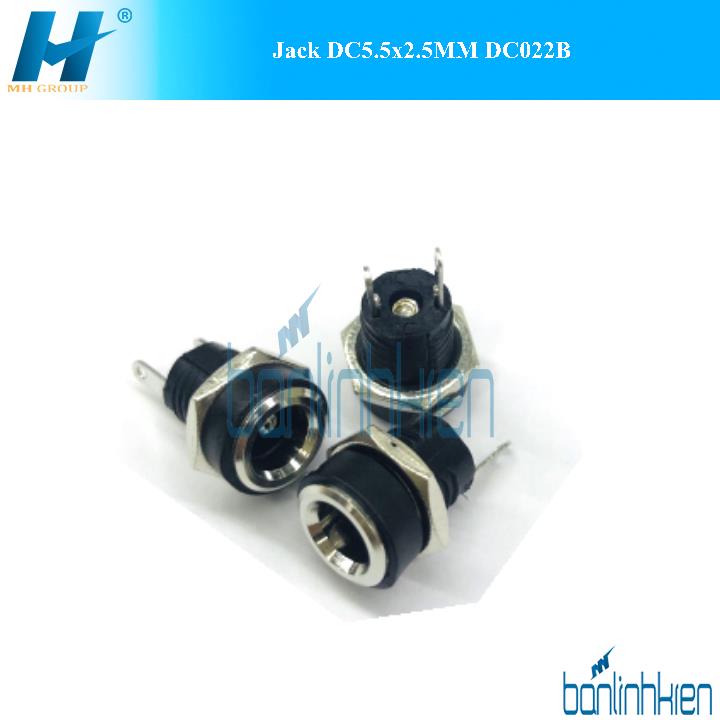 Jack DC5.5x2.5MM DC022B