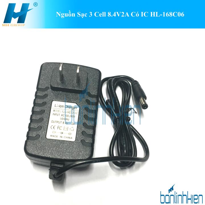 Nguồn Sạc 2 Cell 8.4V2A Có IC HL-168C06