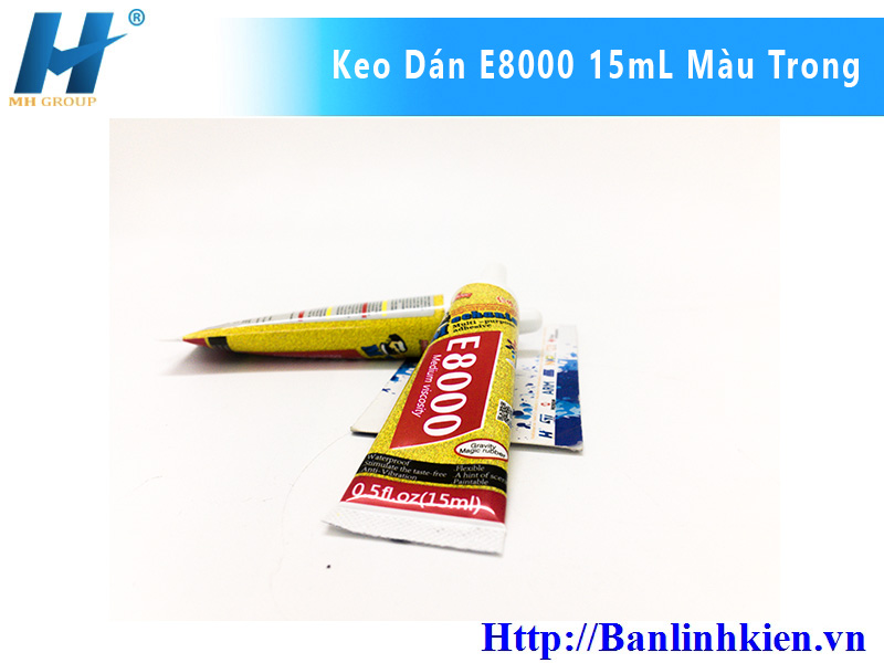 Keo Dán E8000 15mL Màu Trong