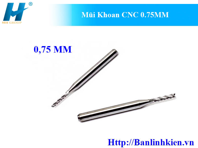 Mũi Khoan CNC 0.75MM