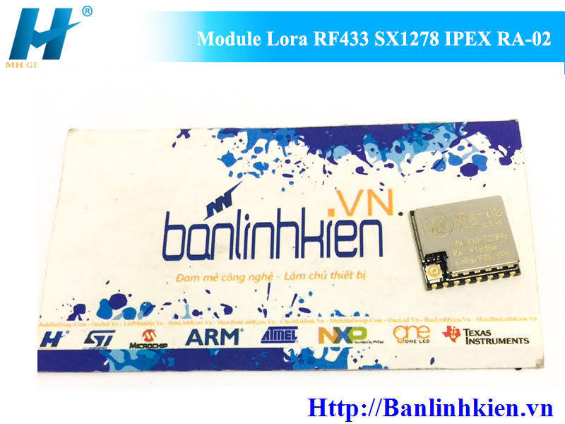 Module Lora RF433 SX1278 IPEX RA-02