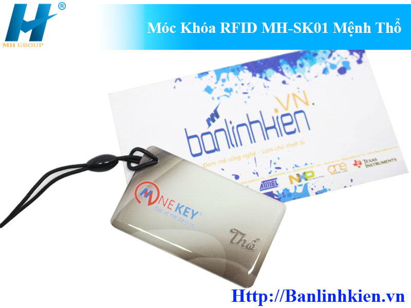 Móc Khóa RFID MH-SK01 Mệnh Thổ