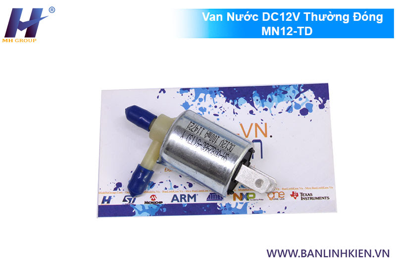 Van Nước DC12V Thường Đóng MN12-TD