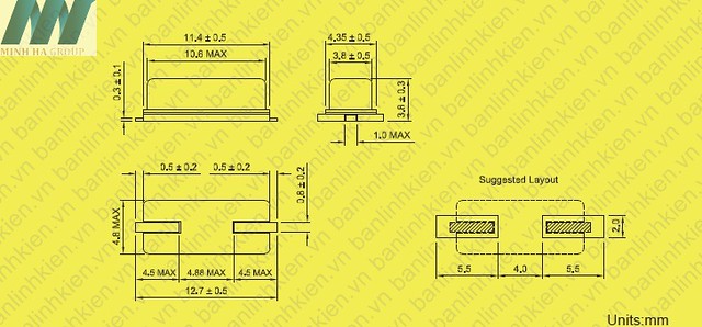 Thạch Anh 4Mhz 49S SMD