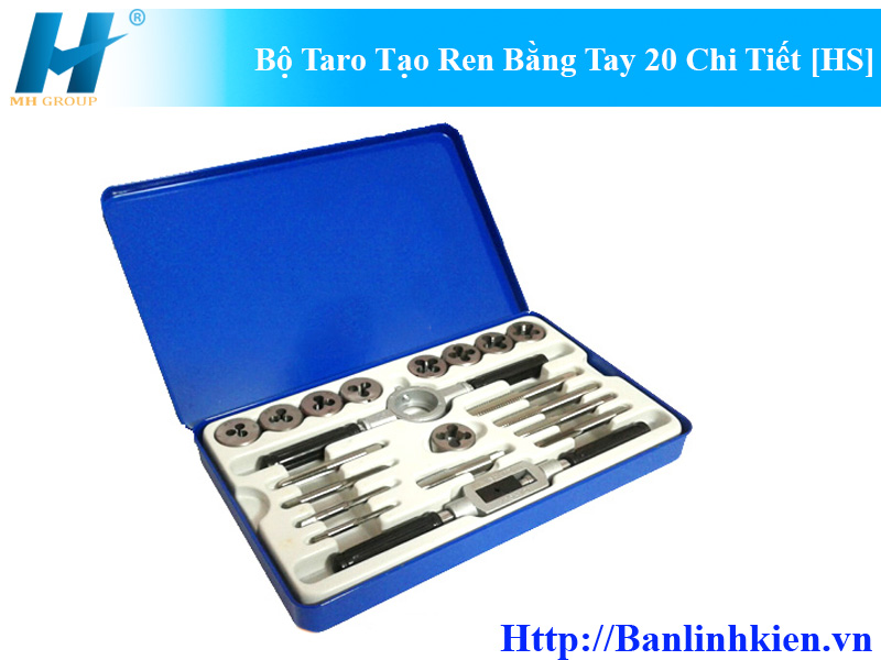 Bộ Taro Tạo Ren Bằng Tay 20 Chi Tiết