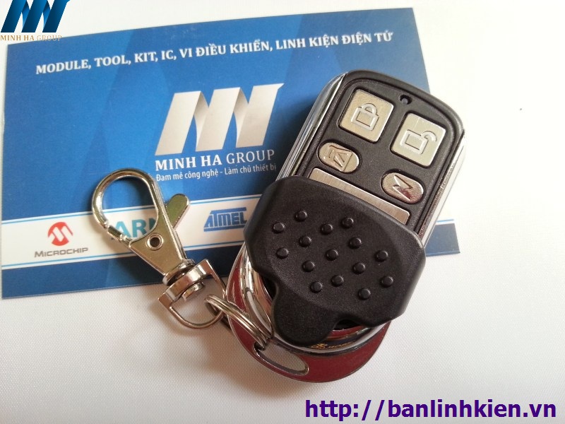 Tay Phát RF315 4 Kênh Học Lệnh (Vỏ Sắt)