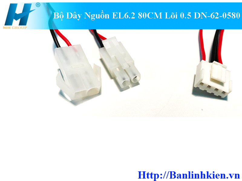 Bộ Dây Nguồn EL6.2 80CM Lõi 0.5 DN-62-0580