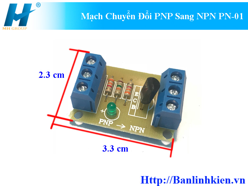 Mạch Chuyển Đổi PNP Sang NPN PN-01