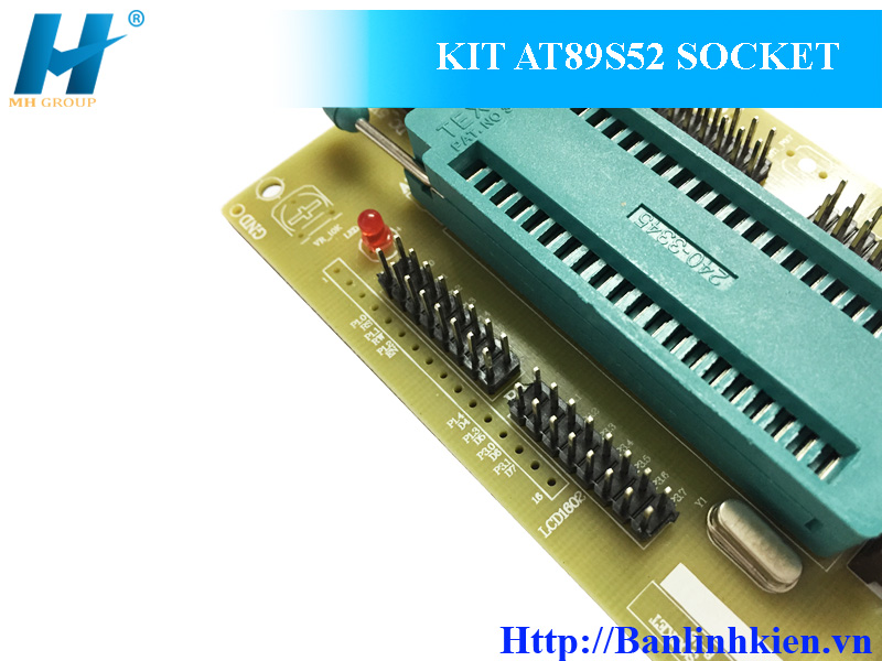 KIT AT89S52 SOCKET