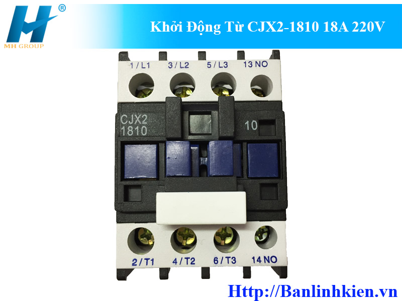 Khởi Động Từ CJX2-1810 18A 220V