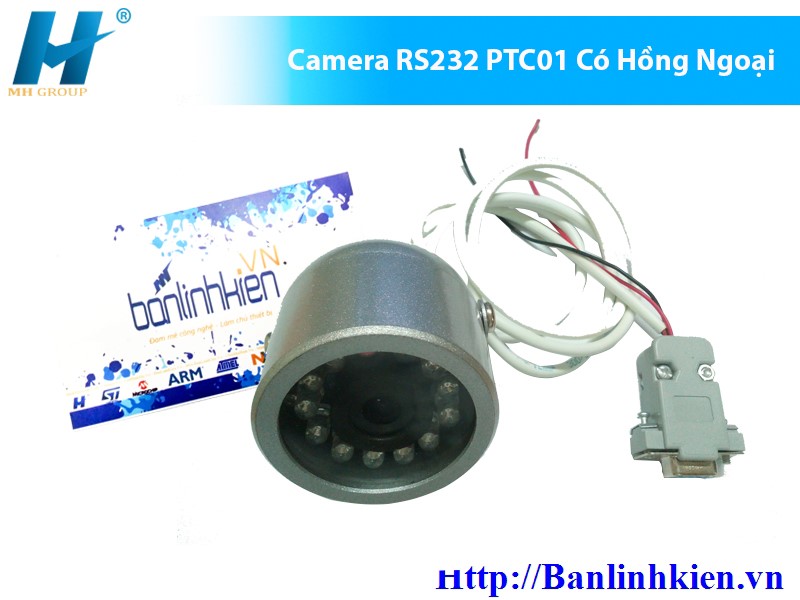 Camera RS232 PTC01 Có Hồng Ngoại