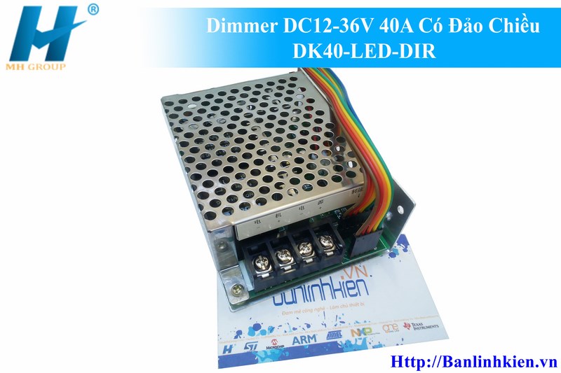 Dimmer DC12-36V 40A Có Đảo Chiều DK40-LED-DIR