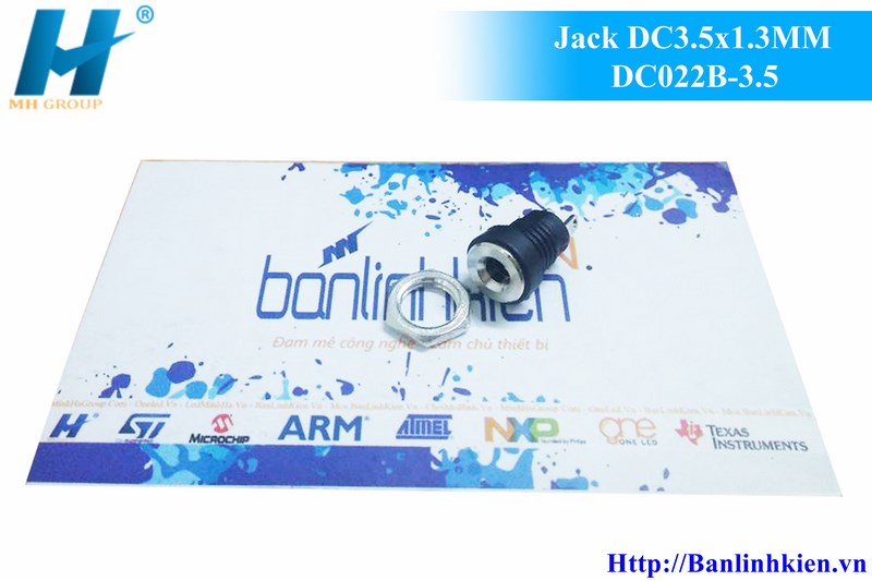 Jack DC3.5x1.3MM DC022B-3.5