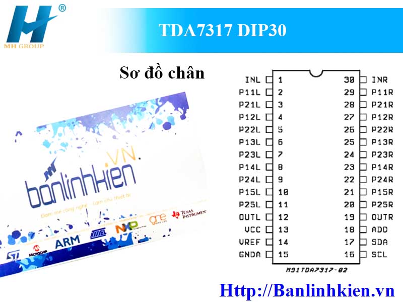 TDA7317 DIP30