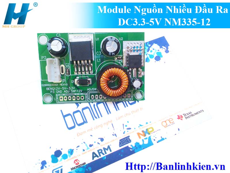 Module Nguồn Nhiều Đầu Ra DC3.3-5V NM335-12