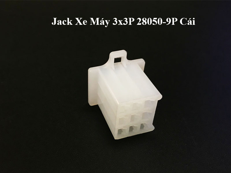 Jack Xe Máy 3x3P 28050-9P Cái