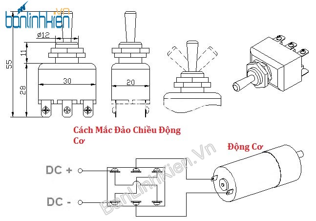 Công Tắc Gạt E-TEN1322
