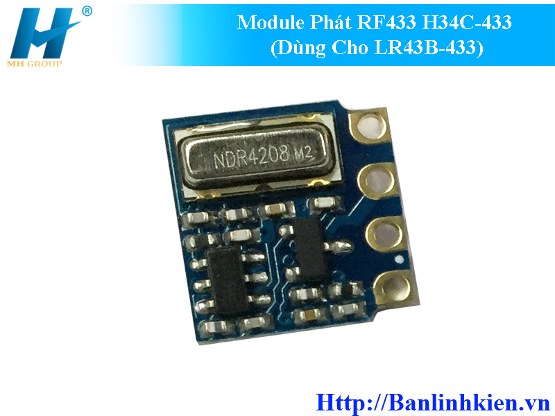 Module Phát RF433 H34C-433 (Dùng Cho LR43B-433)