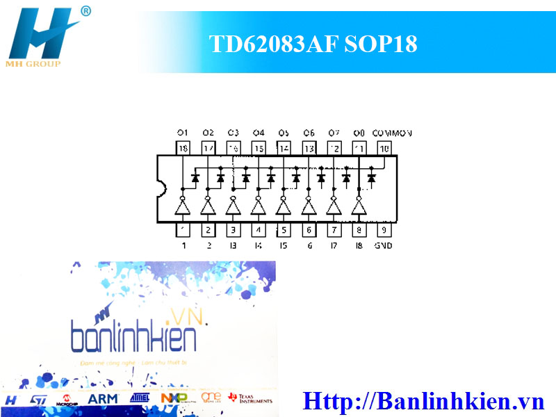 TD62083AF SOP18