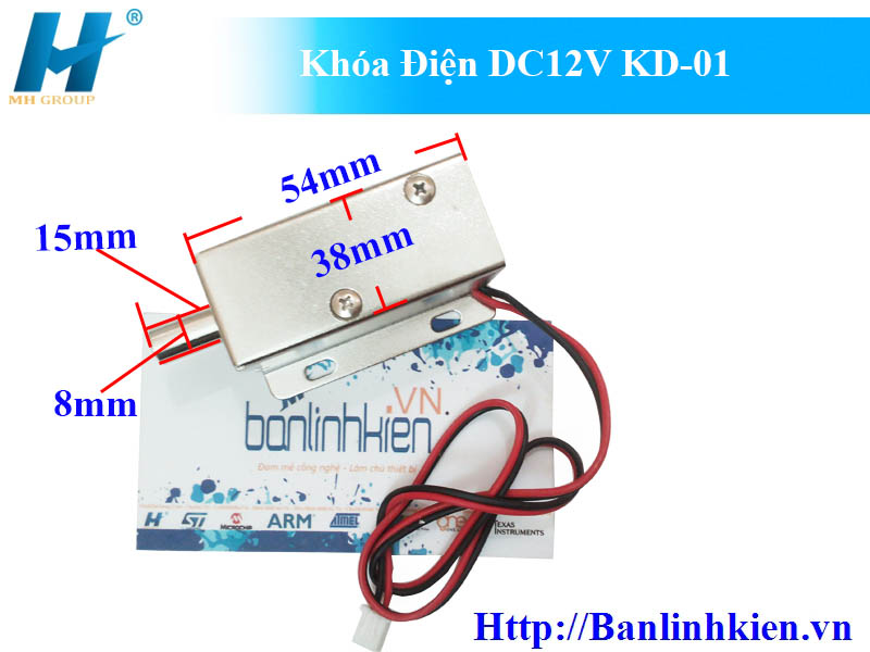 Khóa Điện DC12V KD-01