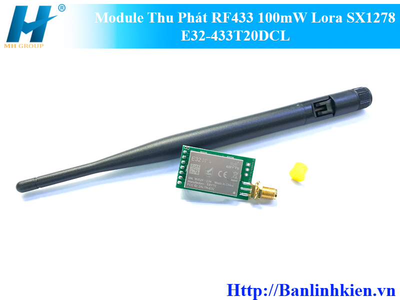 Module Thu Phát RF433 100mW Lora SX1278 E32-433T20D