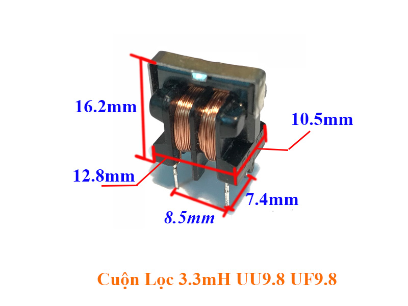 Cuộn Lọc 3.3mH UU9.8 UF9.8