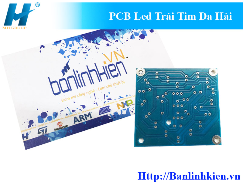 PCB Led Trái Tim Đa Hài