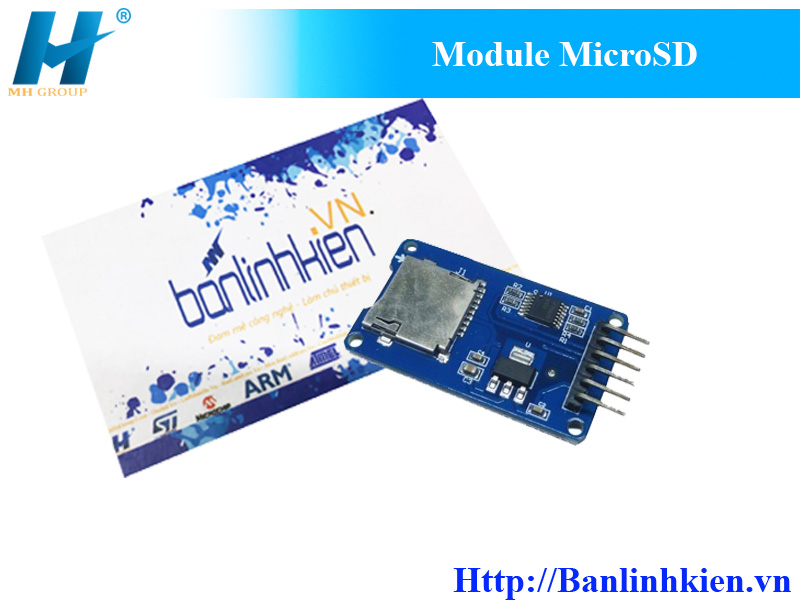 Module Ghi Đọc Thẻ Nhớ Micro SD