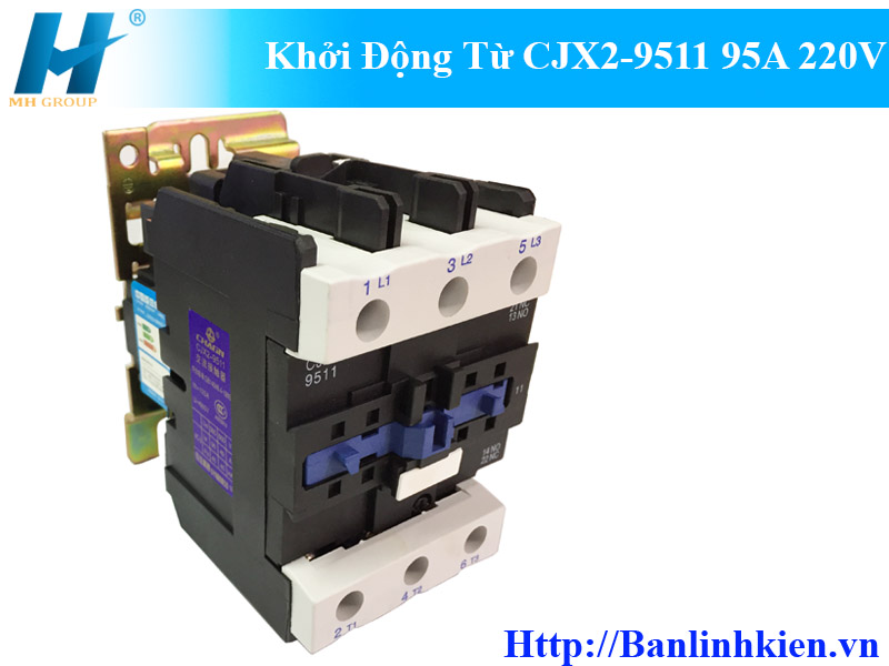 Khởi Động Từ CJX2-9511 95A 220V