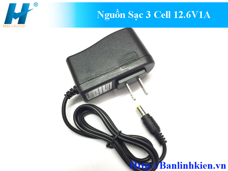 Nguồn Sạc 3 Cell 12.6V1A