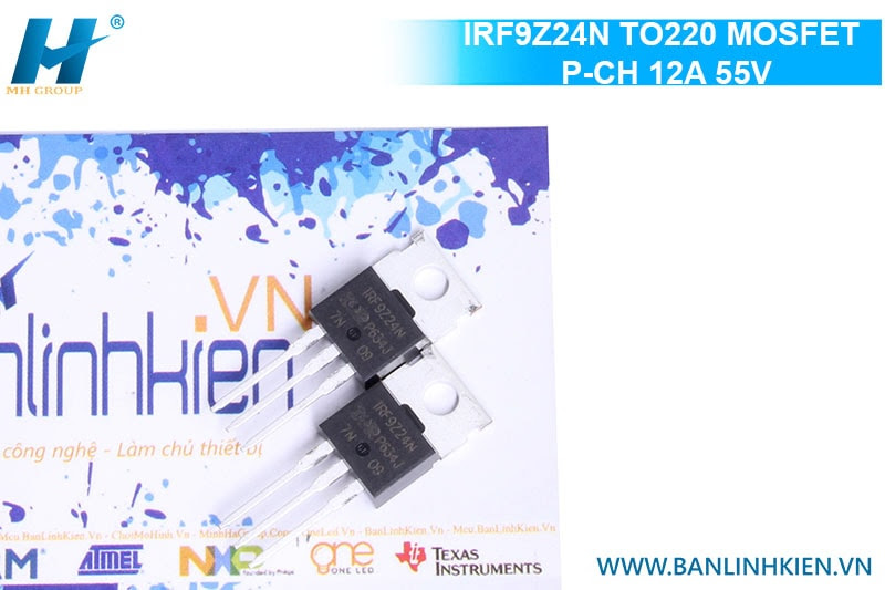 IRF9Z24N TO220 MOSFET P-CH 12A 55V