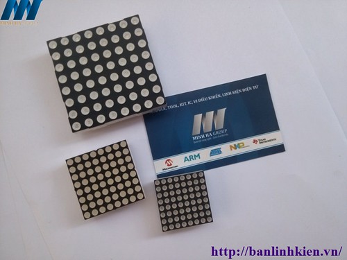 Led MaTrix 8x8 3.75MM 1 Màu Đỏ