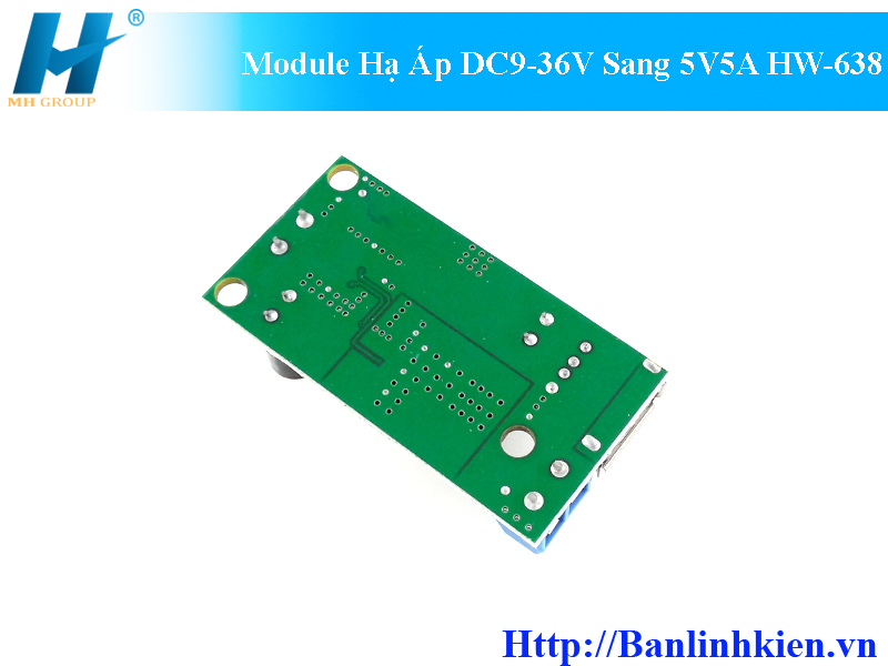 Module Hạ Áp DC9-36V Sang 5V5A HW-638