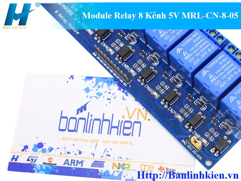 Module Relay 8 Kênh 5V MRL-CN-8-05