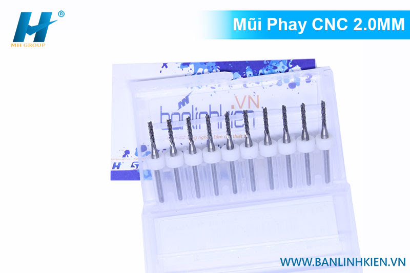 Mũi Phay CNC 2.0MM