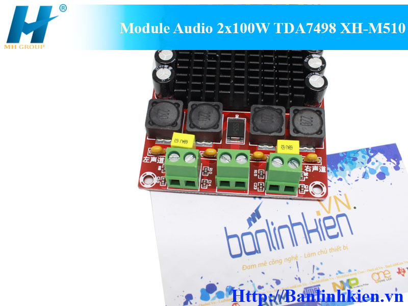 Module Audio 2x100W TDA7498 XH-M510