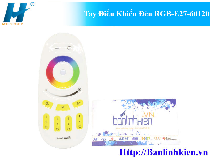 Tay Điều Khiển Đèn RGB-E27-60120